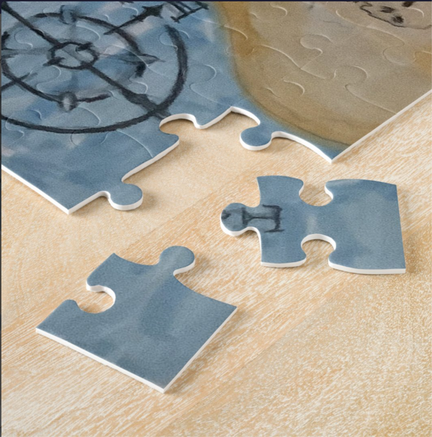 Trésor Caché 30 piece treasure map puzzle