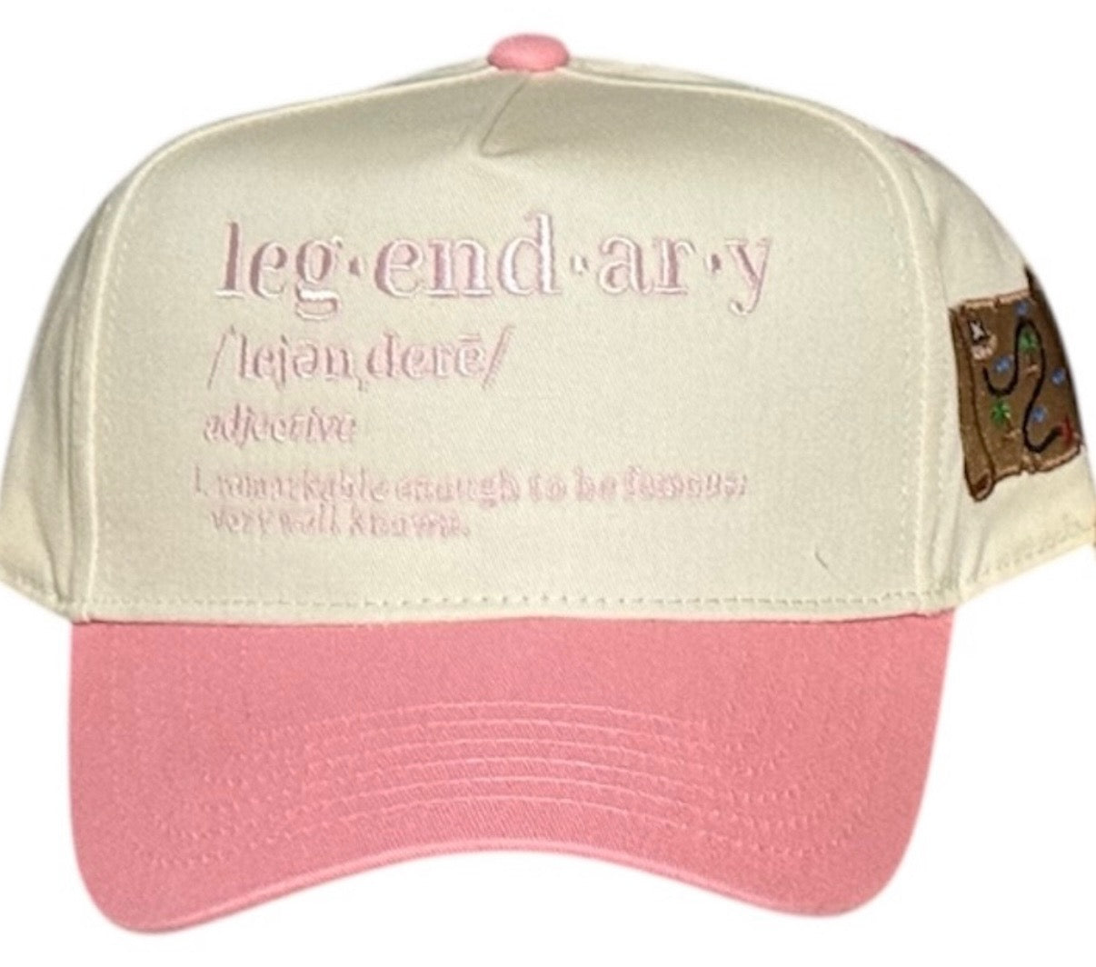 Pink Legendary snapback