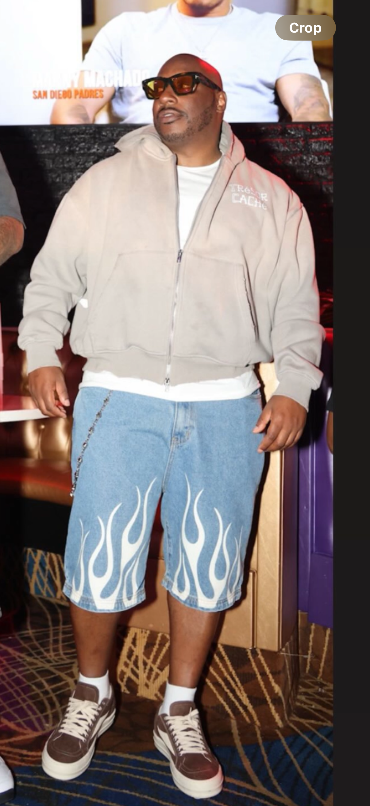 Aimer La Vie bone print hoodie