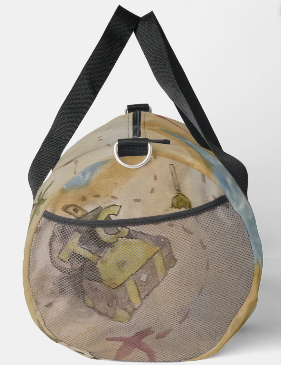 Treasure map duffle bag