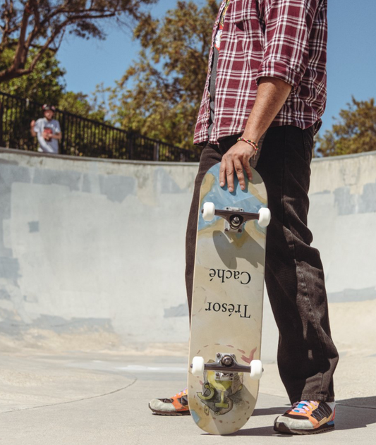 Trésor Caché skateboard deck (Limited quantity)