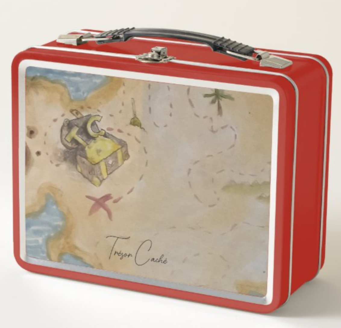 Trésor Caché lunchbox