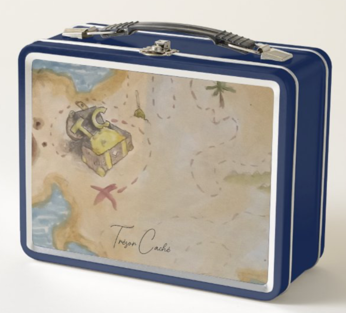 Trésor Caché lunchbox